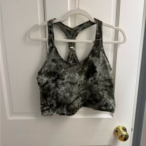 Tie-Dye Racerback Crop Top